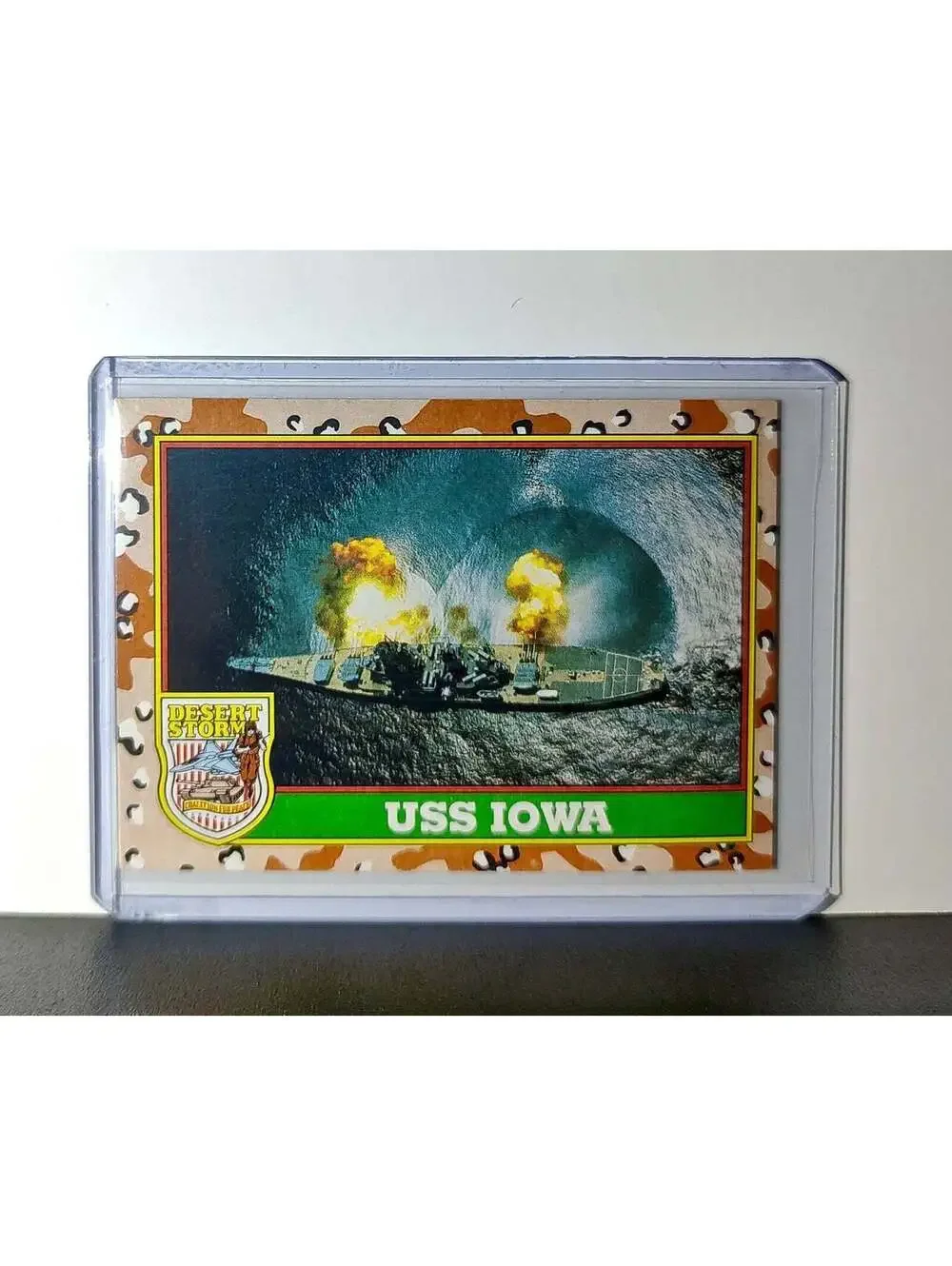 USS Iowa 1991 Topps Desert Storm #59 Card